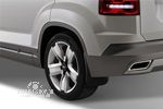 Брызговики задние CHEVROLET Orlando, 2011-2018 мв. 2 шт. (optimum) в коробке