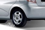 Брызговики задние CHEVROLET Aveo, 2012-2014, 2014- хб. 2 шт. (optimum) в коробке