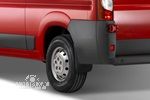 Брызговики задние CITROEN Jumper 2007->/PEUGEOT Boxer 2006- (без расширителей арок), (optimum) в коробке