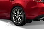 Брызговики задние MAZDA 6, 2012-2015, 2015-2018, сед./ун., 2 шт. (optimum) в коробке