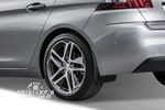 Брызговики задние PEUGEOT 308, 2014-> хб. 2 шт. (optimum) в коробке