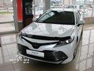 Дефлектор капота темный Toyota Camry, 2017-