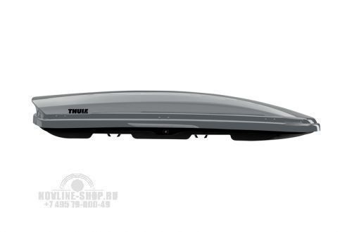 Автомобильный бокс на крышу THULE Dynamic 800 206x84x34 420л титановый глянцевый