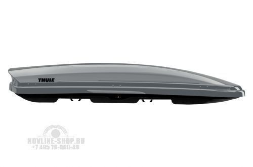 Автомобильный бокс на крышу THULE Dynamic 900 235x94x35 520л титановый глянцевый 