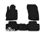 Коврики в салон MITSUBISHI ASX 06/2010->, 4 шт. (полиуретан)