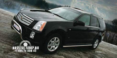 Решётка передняя мини d 60 низкая "Cadillac SRX" 2007