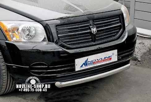 Защита переднего бампера d 60 (труба) "Dodge Caliber"