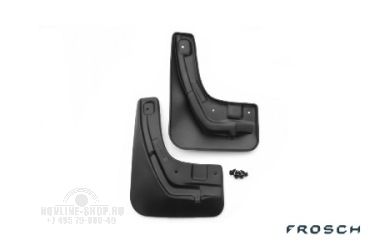 Брызговики передние Ford Focus, 2004-2011 2 шт. (optimum) в коробке