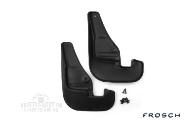 Брызговики передние NISSAN Almera, 2012-> 2 шт.(optimum) в коробке