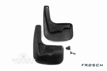 Брызговики передние PEUGEOT 208, 2013-> хб. 2 шт. (optimum) в коробке