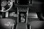 Коврики 3D в салон MERCEDES-BENZ GLA-class (X156), 2013-2019, 4 шт. (ПУ, повышенная износостойкость)