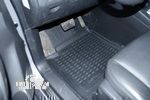 Коврики в салон CHEVROLET Captiva 06/2006->, 4 шт. (полиуретан, серые)