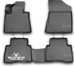 Коврики 3D в салон KIA Sorento, 2012-, 4 шт. (полиуретан)