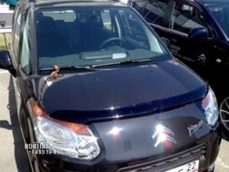 Дефлектор капота темный CITROEN C3 Picasso 2009-