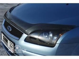 Защита передних фар карбоновая FORD FOCUS 2005-2007, NLD.SFOFO20523