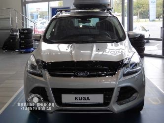 Дефлектор капота темный FORD KUGA 2013-, NLD.SFOKUG1312