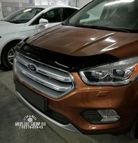 Дефлектор капота темный FORD Kuga 2016-