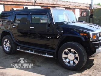 Дефлекторы окон 4 door HUMMER H2 2002-, NLD.SHUMH20232