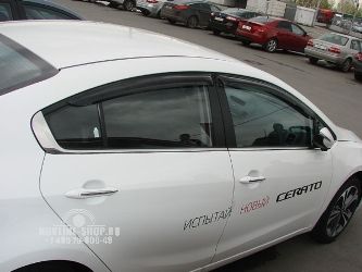 Дефлекторы окон 4 door KIA CERATO 2013-, NLD.SKICER1332