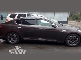 Дефлекторы окон 4 door KIA QUORIS,2012