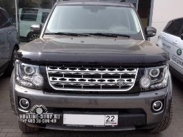 Дефлектор капота темный Land Rover Discovery 2009-