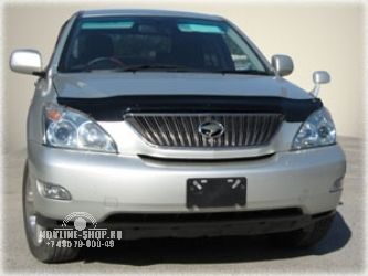 Дефлектор капота темный TOYOTA HARRIER/LEXUS RX330, 350, 400h 2003-2009,