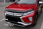 Дефлектор капота Mitsubishi Eclipse Cross, 17-, темный, шт