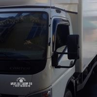 Дефлекторы окон 2 door MITSUBISHI Fuso Canter, 2002-> темн.