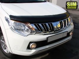 Дефлектор капота темный MITSUBISHI L200 2015-