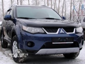 Дефлектор капота темный MITSUBISHI OUTLANDER XL 2007-2009, NLD.SMIOUT0712