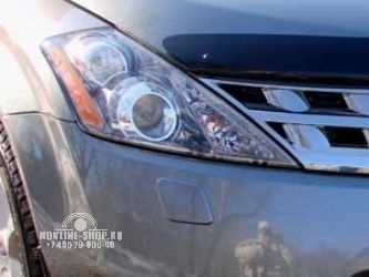 Защита передних фар прозрачная NISSAN MURANO 2004-2008, NLD.SNIMUR0421