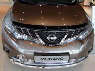 Дефлектор капота темный NISSAN MURANO 2009-