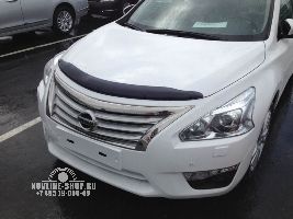 Дефлектор капота темный NISSAN TEANA 2013-