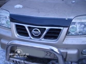 Дефлектор капота темный NISSAN X-TRAIL 2001-2006, NLD.SNIXTR0112