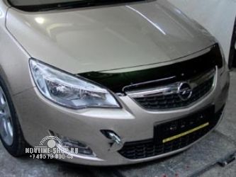 Дефлектор капота короткий OPEL ASTRA J hb small 2010-, NLD.SOPASTH1012S