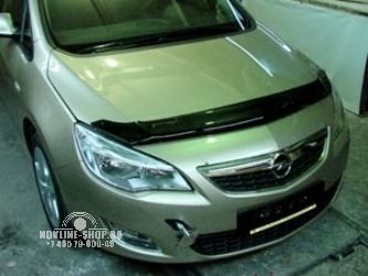 Дефлектор капота длинный OPEL ASTRA J 2010-, NLD.SOPASTH1012