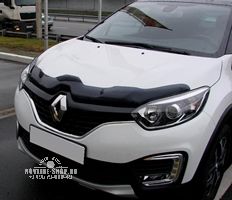 Дефлектор капота темный RENAULT KAPTUR 2013-