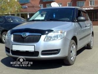 Дефлектор капота темный SKODA FABIA 2007