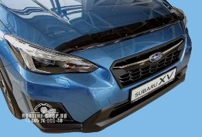 Дефлектор капота SUBARU XV 2017-, темный