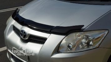 Дефлектор капота темный TOYOTA AURIS 2007-2009, NLD.STOAUR0712