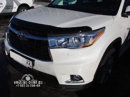 Дефлектор капота темный TOYOTA HIGHLANDER 2014-, NLD.STOHIG1412