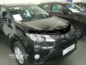 Дефлектор капота темный TOYOTA RAV4 2013-, NLD.STORAV1312