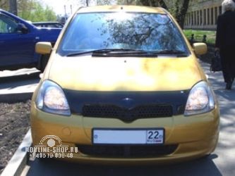 Дефлектор капота темный TOYOTA VITZ/YARIS 2003-2005