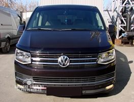 Дефлектор капота темный VOLKSWAGEN T6 2015-