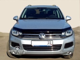 Дефлектор капота темный VW TOUAREG 2010-, NLD.SVOTOU1012