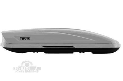 Автомобильный бокс на крышу THULE Motion 900 235x94x47 670л серебристый глянцевый